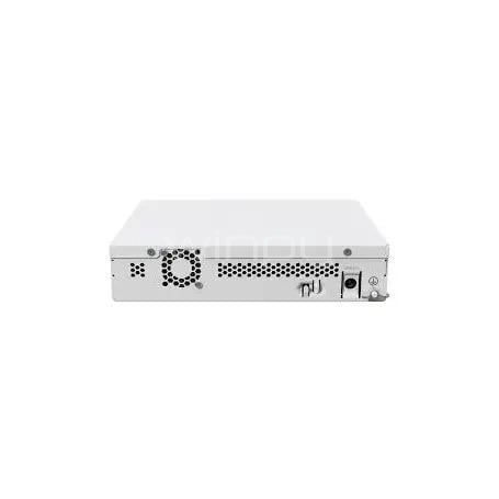 Switch Mikrotik de 10 Puertos (Layer 3 Router L5 1 Giga RJ45 + 5 Puertos SFP + 4 Puertos SFP+ 10Gbps)