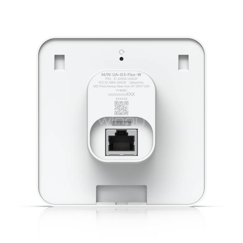 Lector de Acceso Ubiquiti UniFi G3 Flex (Bluetooth/NFC, PoE, IP55)