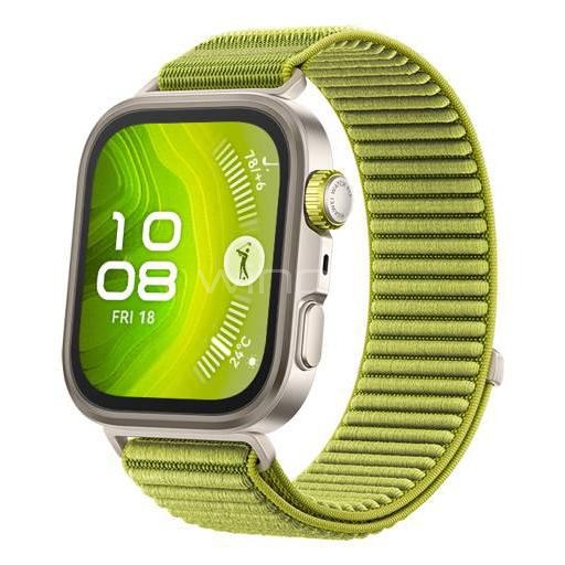 Smartwatch Huawei Fit 4 Pro de 1.82” (AMOLED, GPS, Bluetooth 5.2, 5ATM, Green)