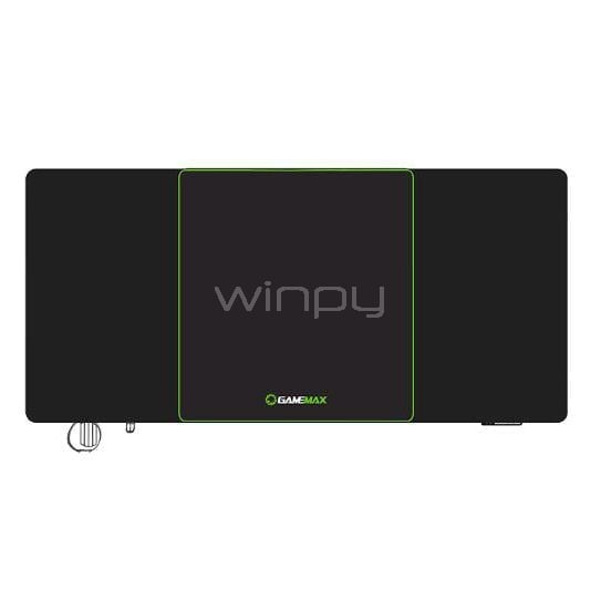 Escritorio Eléctrico GameMax D160 Black (Ajustable en Altura, Motorizado, Ergonómico, 160cm)