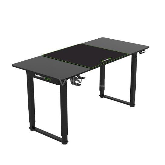 Escritorio Eléctrico GameMax D160 Black (Ajustable en Altura, Motorizado, Ergonómico, 160cm)