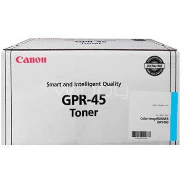 Tóner Canon GPR-45 Cian (6,400 Páginas, imageRUNNER)