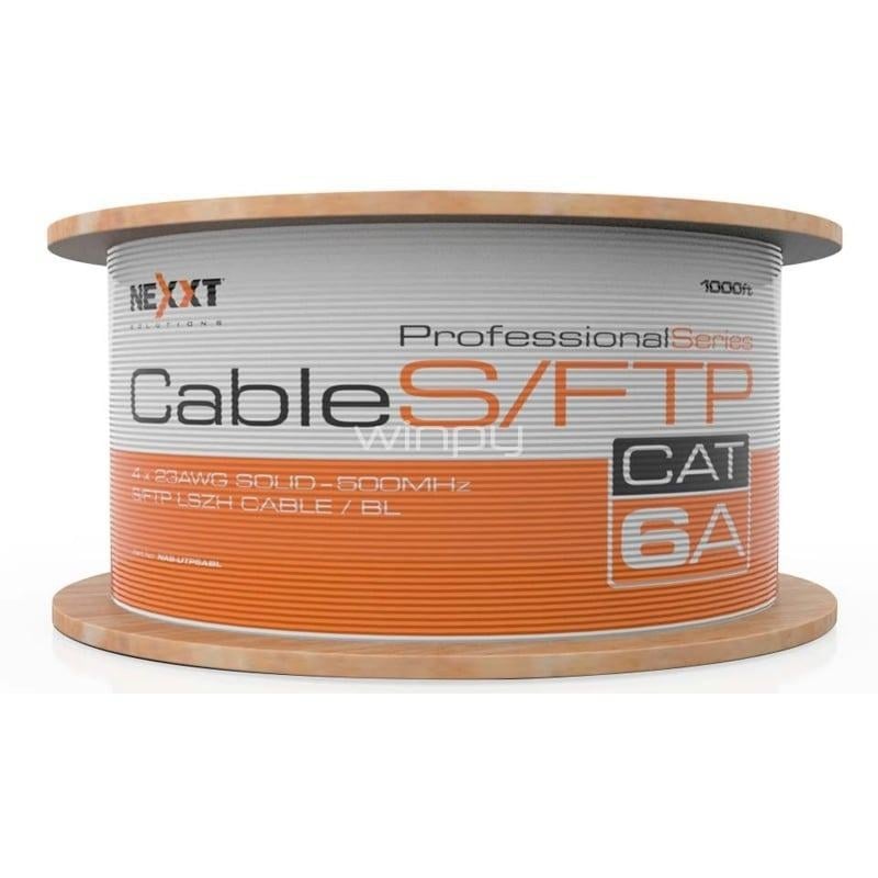 Cable de Red Nexxt Solutions UTP de 305 metros (Cat6, LSZH, 23AWG, Gris)