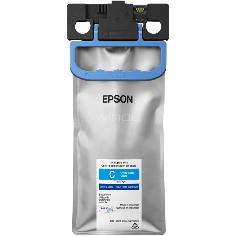 Bolsa de Tinta Epson T12P (XL, Cian)
