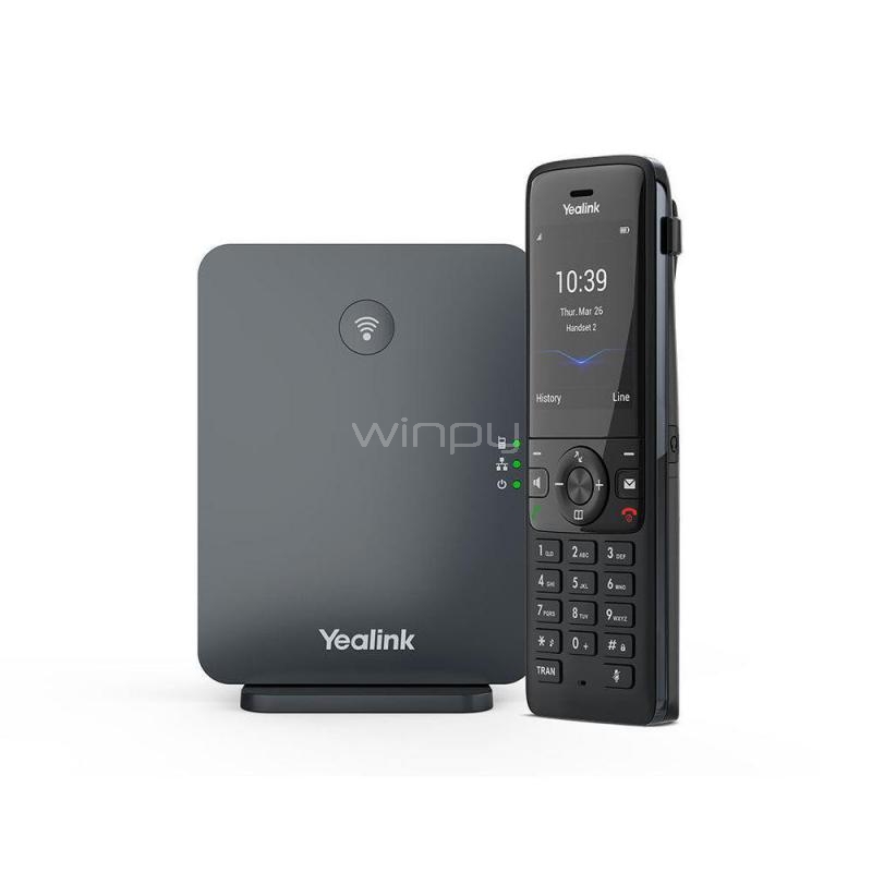 Teléfono IP Yealink W78P (DECT, 10 cuentas SIP)