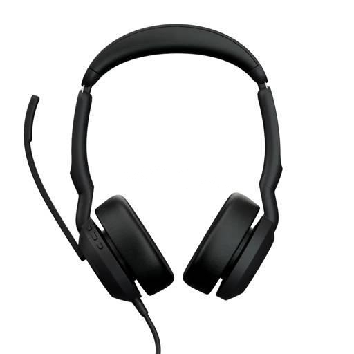 Audífonos Jabra Evolve2 50 MS Stereo (USB-C, Teams/Zoom/Meet, Negro)