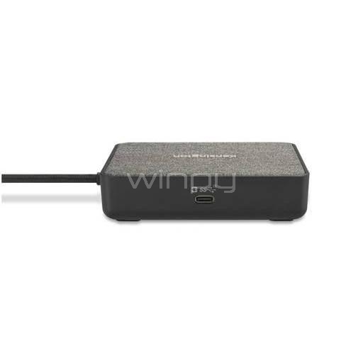 Replicador de Puertos Portátil Kensington MD120U4 de USB-C (USB 3.2, HDMI, 100W)