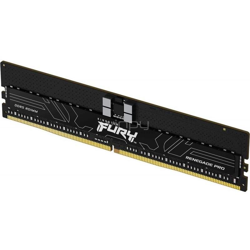 Memoria RAM Kingston Renegade Pro de 32GB (DDR5, 5600MHz, CL28, ECC, RDIMM)
