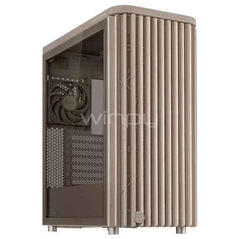 Gabinete ASUS ProArt PA401 Wood Edition (ATX, Vidrio Templado, 3 ventiladores, Beige)