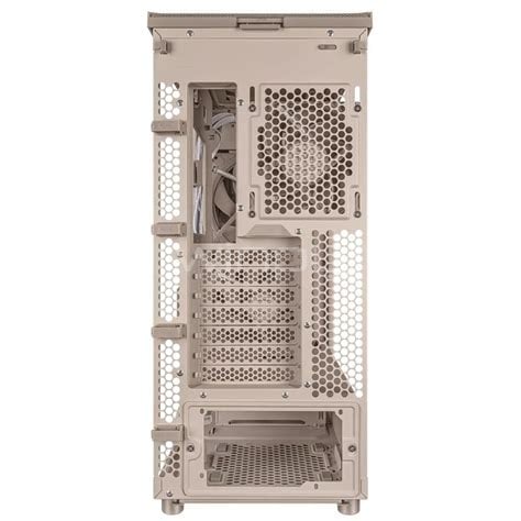 Gabinete ASUS ProArt PA401 Wood Edition (ATX, Vidrio Templado, 3 ventiladores, Beige)
