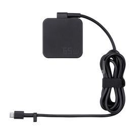 Cargador ASUS de 65W (USB-C, Compacto, Negro)