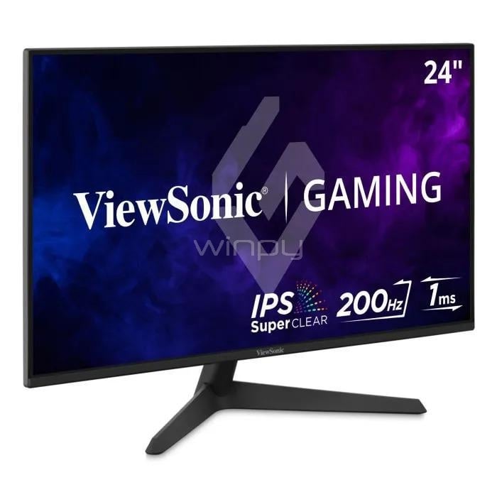 Monitor Gamer ViewSonic VX2429 de 24” (IPS, Full HD, 200Hz, 1ms, DisplayPort/HDMI)