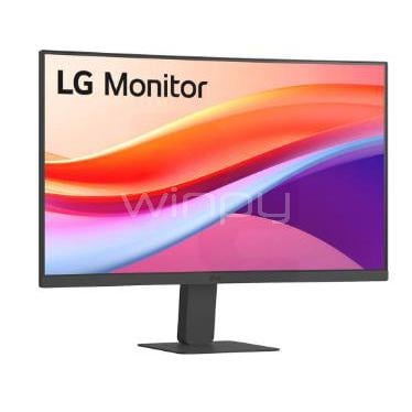 Monitor LG Curvo 24U421A-B de 23.6” (VA, Full HD, 100Hz, USB-C/HDMI, VESA)