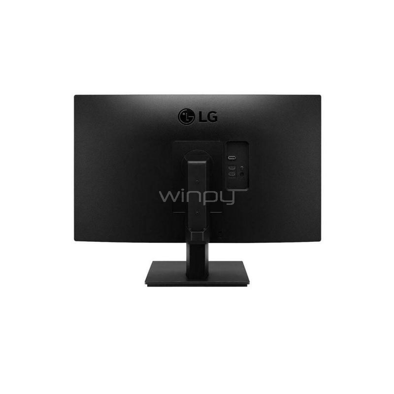 Monitor Profesional LG 27BN65QP-B de 27” (IPS, QHD 2K, 75Hz, HDMI/USB-C, Altavoces)