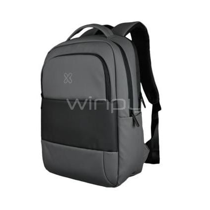 Mochila Klip Xtreme para Notebook (hasta 15.6”, Gris Oscuro)