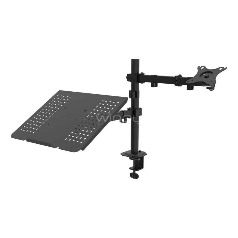 Soporte de Monitor Exelink EXSFN1M1 13” a 32” (hasta 12kg, Negro)
