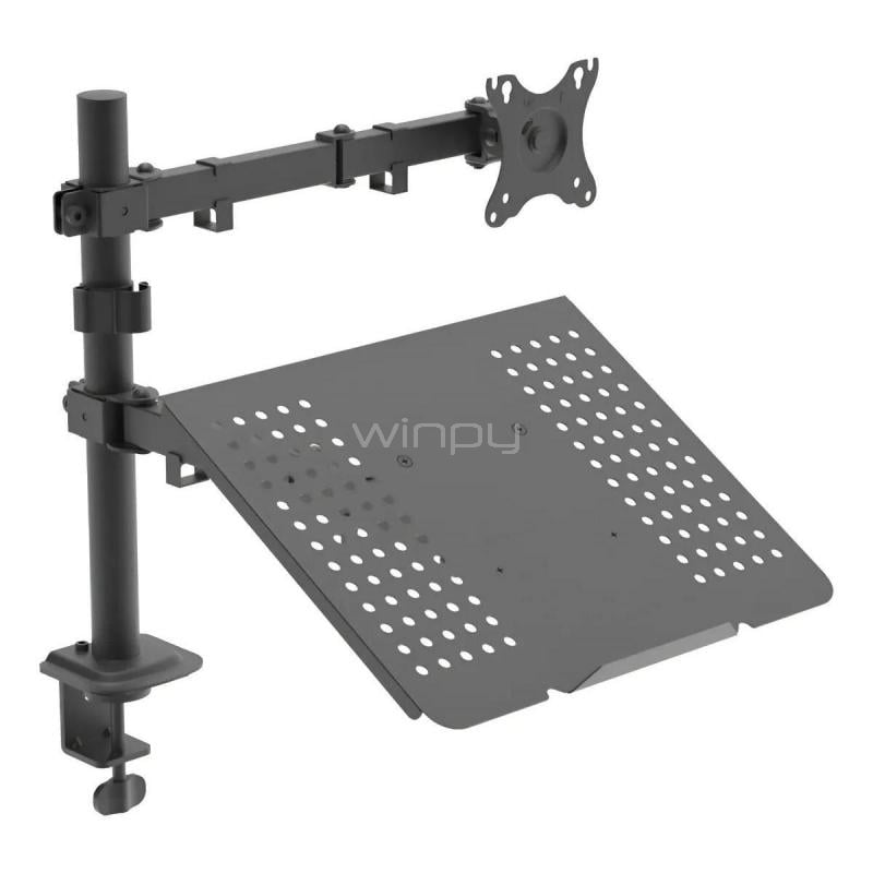Soporte de Monitor Exelink EXSFN1M1 13” a 32” (hasta 12kg, Negro)