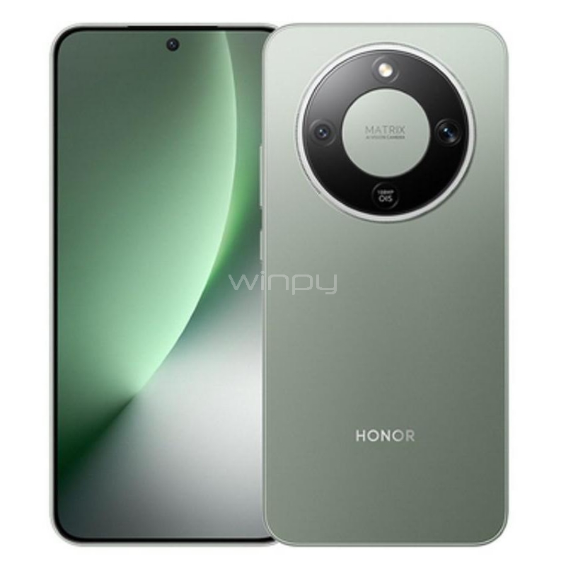 Celular Honor Magic8 Lite 5G de 6.79” (Snapdragon, 8GB RAM, 256GB Internos, Forest Green)