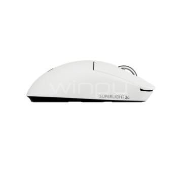Mouse Gamer Logitech PRO X Superlight 2C (USB-C, 44.000dpi, 5 botones, Blanco)