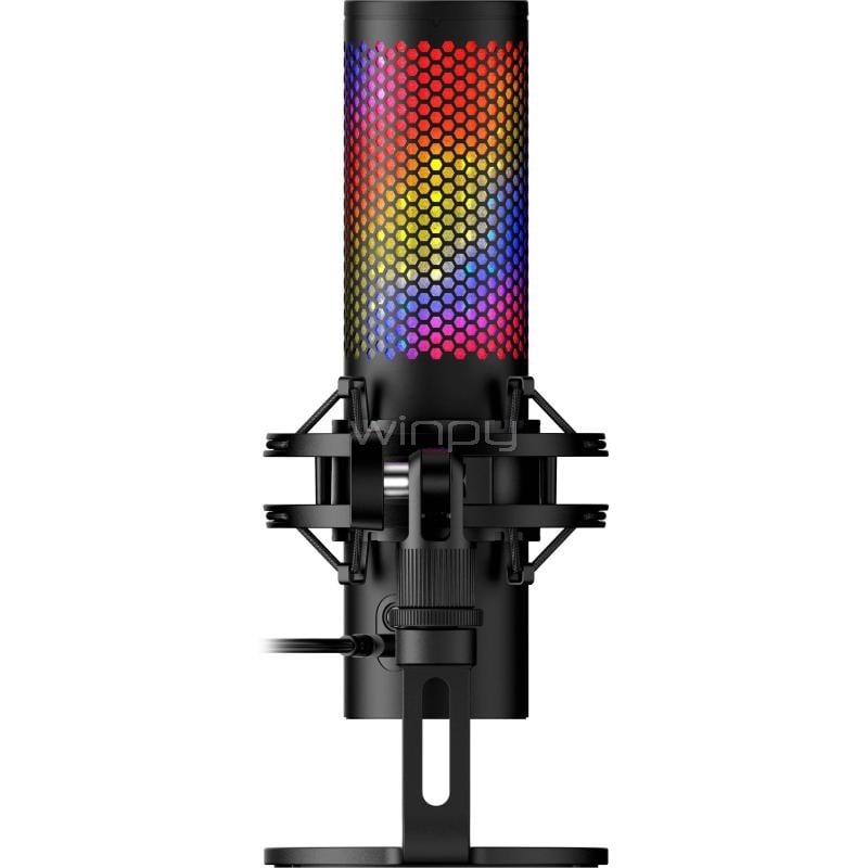 Micrófono HyperX QuadCast S RGB - 9A273AA - Winpy.cl