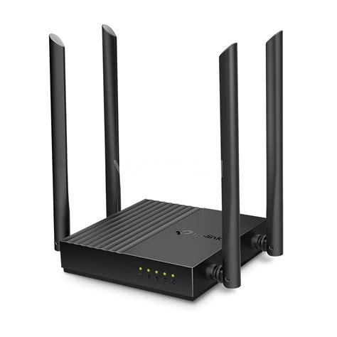 Router TP-Link Archer C64 de 5 Puertos (Wi-Fi, 400/867Mbps, 2.4/5GHz, MU-MIMO)