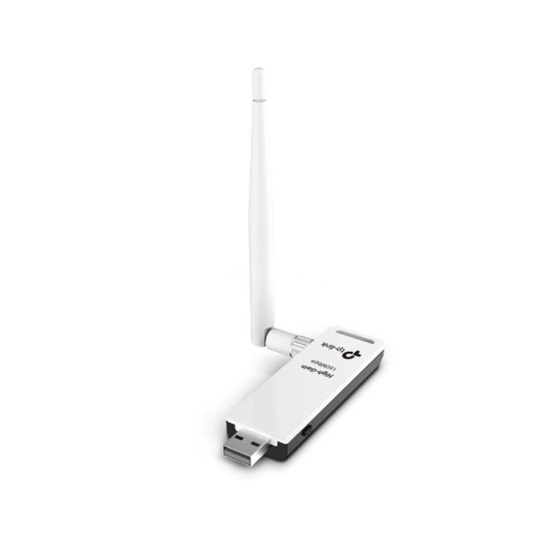 Adaptador Inalámbrico TP-Link TL-WN722N (USB, 4dbi, 150Mbps)