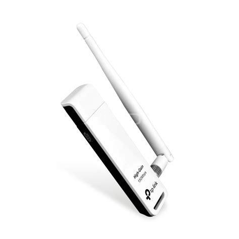 Adaptador Inalámbrico TP-Link TL-WN722N (USB, 4dbi, 150Mbps)