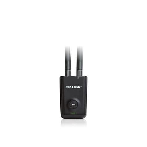 Adaptador Inalámbrico TP-Link (USB, Alta Potencia, 2 Antenas)