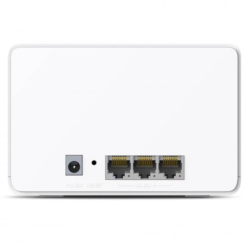 Sistema Mesh Mercusys Halo H80X (3 unidades, Doble Banda, Wi-Fi 6, AX3000)