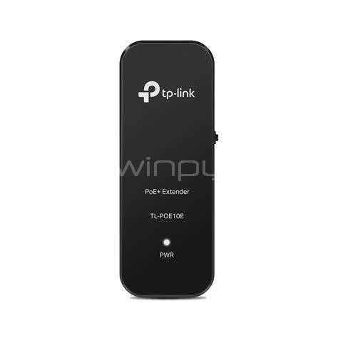Extensor Fast Ethernet PoE+ TP-Link TL-POE10E (Hasta 250m, 20W, 100Mbps, Negro)