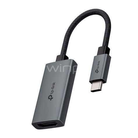 Adaptador USB-C a HDMI TP-Link (Hasta 4K, 60Hz, Plug and Play, Negro)