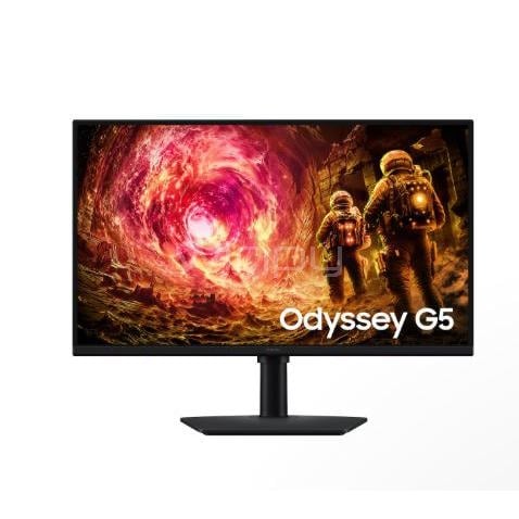Monitor Gamer Samsung Odyssey G5 de 32“ (Fast IPS, QHD, 180Hz, 1ms, DPort+HDMI, FreeSync)