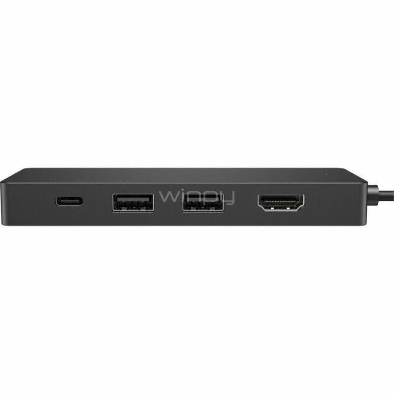 Adaptador Multipuerto HP USB-C G3 (4K, HDMI, USB-A, Ethernet)