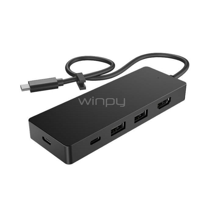 Adaptador Multipuerto HP USB-C G3 (4K, HDMI, USB-A, Ethernet)