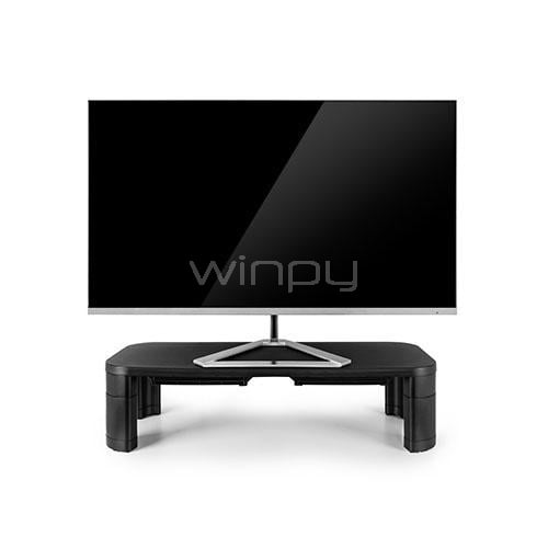 Soporte para Monitor Aidata MR-2001 (Hasta 10kg, Ajustable, Negro)