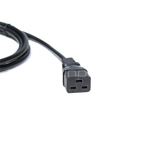 Cable de Poder Exelink Tipo C14 a C19 de 1.8 Metros (10A, 250V, Negro)