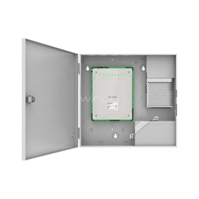 Controlador de Acceso Hikvision DS-K2622X de 2 puertas (Pro Series, Anti-Passback, Cifrado AES256/TLS)