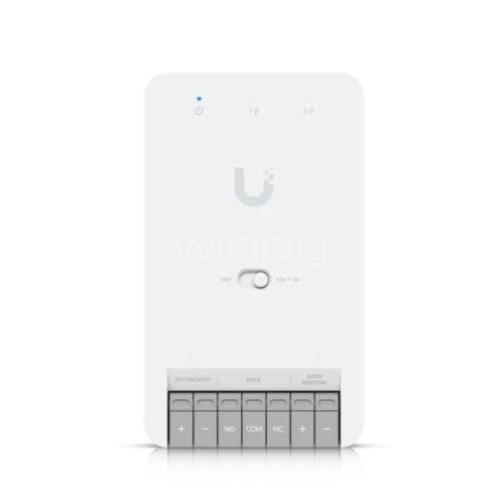 Controlador de Acceso Ubiquiti UniFi Door Mini de 1 Puerta (Riel DIN, RJ45, PoE++, 45 W)