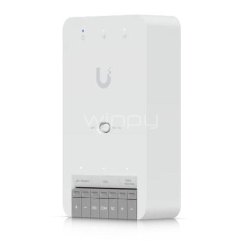 Controlador de Acceso Ubiquiti UniFi Door Mini de 1 Puerta (Riel DIN, RJ45, PoE++, 45 W)