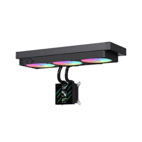 Refrigeración Líquida GameMax Glacier 360 LCD Black ARGB (LGA1851/AM5, PWM, Controlador, 2000rpm)