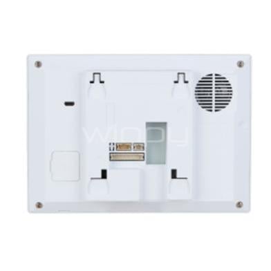Videoportero IP Dahua DHI-VTH2621GW-WP de 7“ (Wi-Fi, PoE, Pantalla Táctil, Blanco)