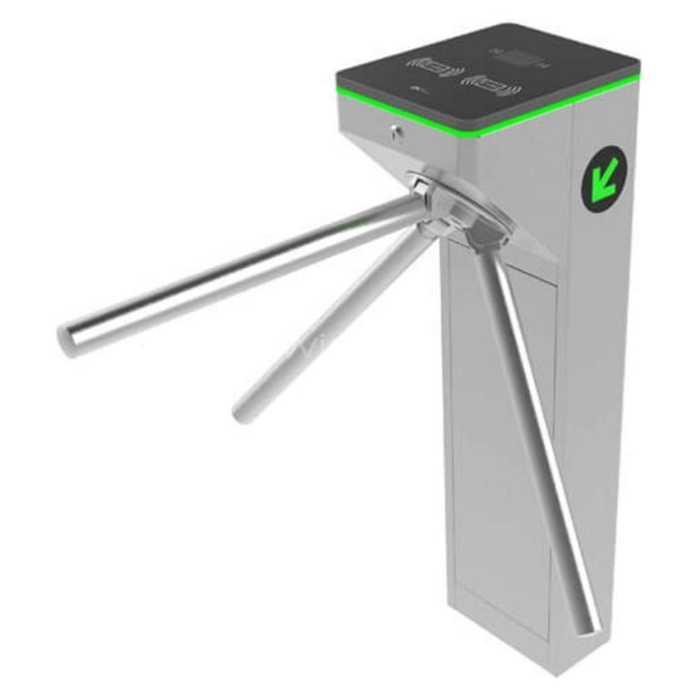 Torniquete Bidireccional MTS1011 (Acero Inoxidable y Acrílico, Brazo Colapsable)