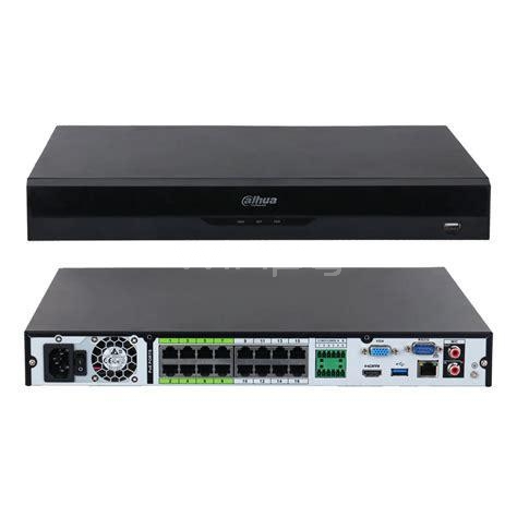 Grabadora de Video NVR Dahua (1080p, 16 canales, 2x Bahías SATA, H.265+)
