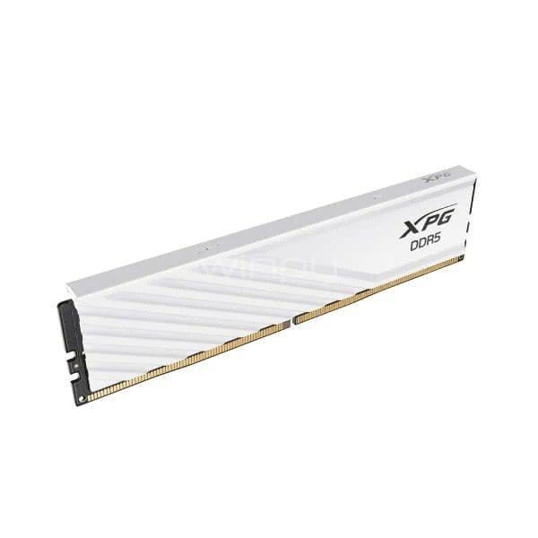 Memoria RAM XPG Lancer Blade White de 16GB (DDR5, 6000MHz, CL48, ECC, U-DIMM)