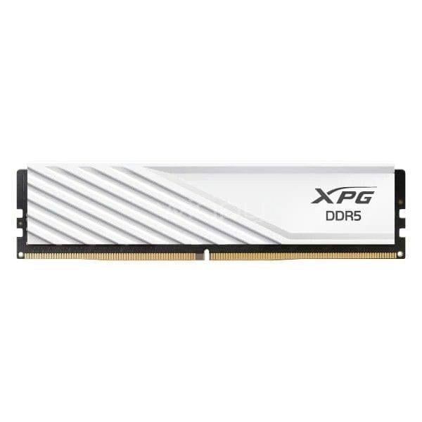 Memoria RAM XPG Lancer Blade White de 16GB (DDR5, 6000MHz, CL48, ECC, U-DIMM)
