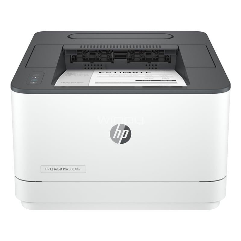 Impresora HP LaserJet Pro 3003dw (Laser B/N, 33ppm, 1200dpi, Wi-Fi/USB/Ethernet) - OUTLET