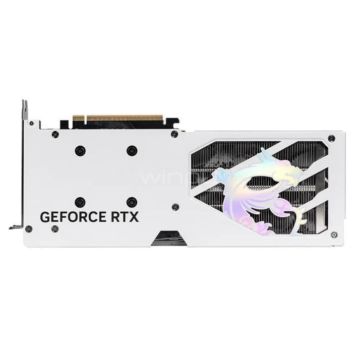 Tarjeta gráfica MSI GeForce RTX 5060 GAMING TRIO OC WHITE de 8GB GDDR7