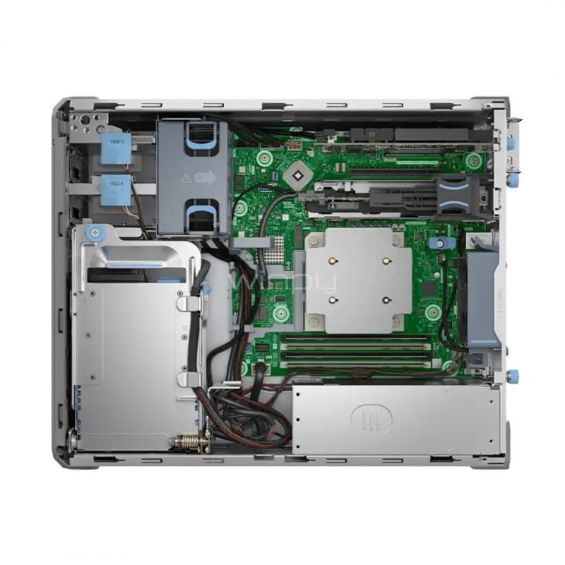 Servidor Dell PowerEdge T160 (Xeon 6333P, 16GB DDR5, 2TB HDD, H355, Torre 3U)