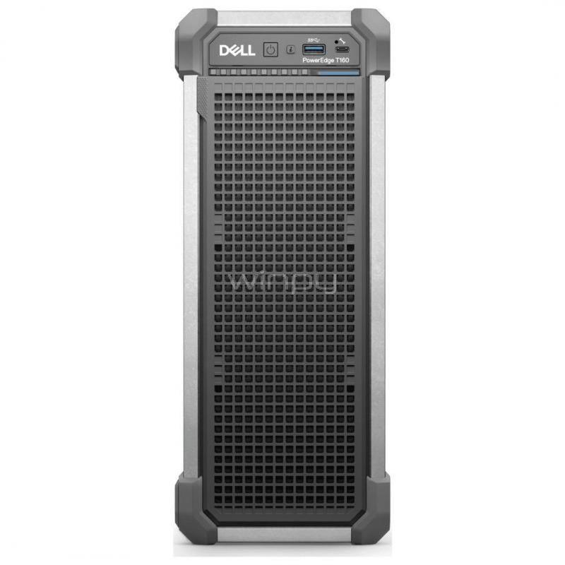 Servidor Dell PowerEdge T160 (Xeon 6333P, 16GB DDR5, 2TB HDD, H355, Torre 3U)