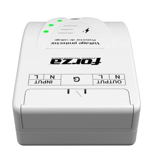 Protector de Voltaje Forza Zion FVP-6630B (Bloque Terminales, 6600W, 220V, Blanco)